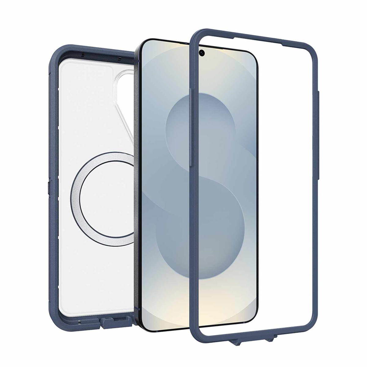 OtterBox 7799894 Étui Defender Pro XT Clear avec Magnets Baby Bleu Clear pour Samsung Galaxy S26+
