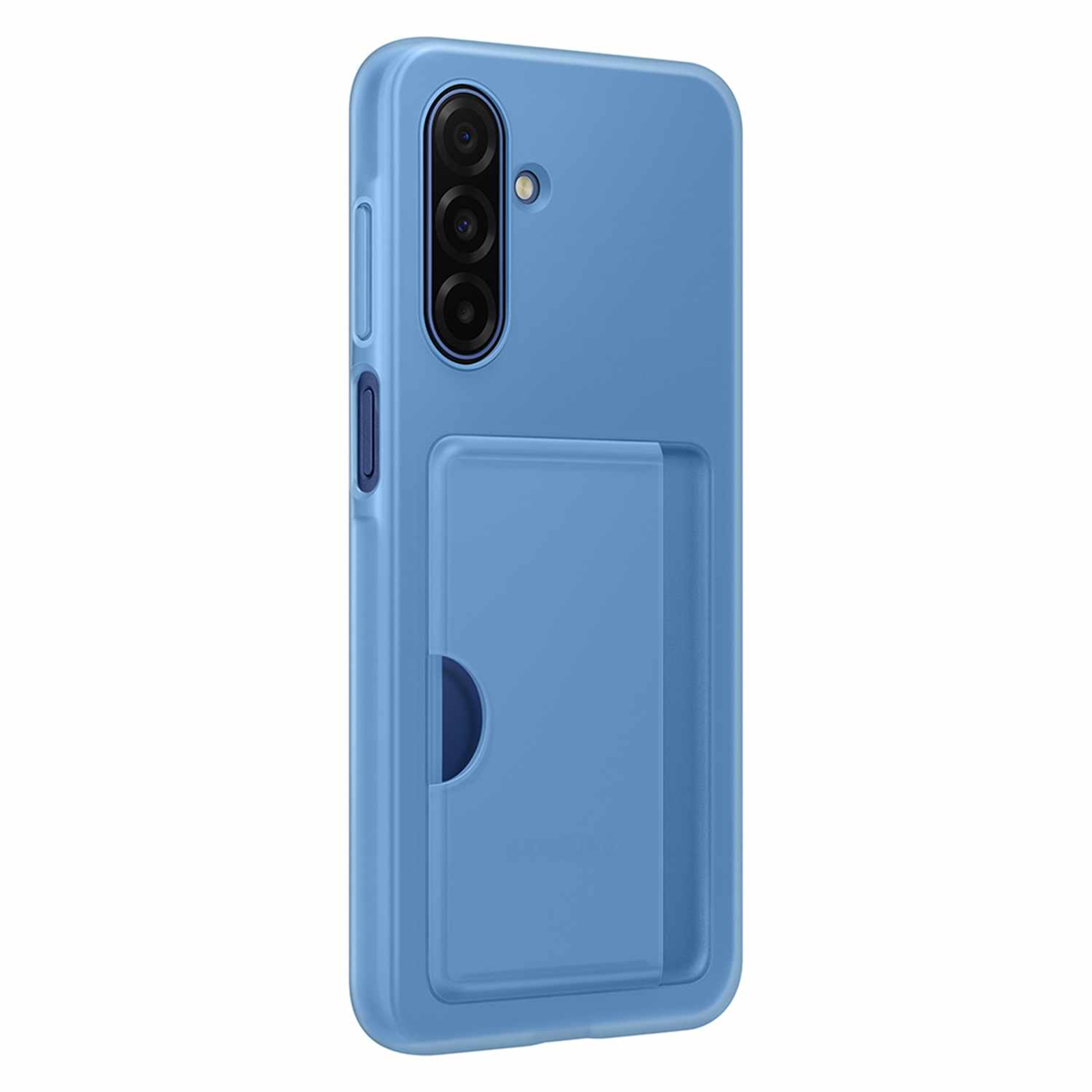 Samsung EFOA176TLEGCA Étui à Fente pour Carte Bleu pour Samsung Galaxy A17 5G