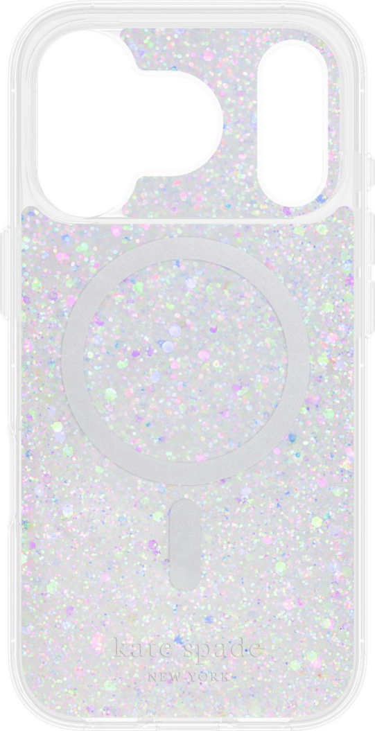 Kate Spade - Protective MagSafe Case Chunky Glitter Iridescent for iPhone 17 Pro