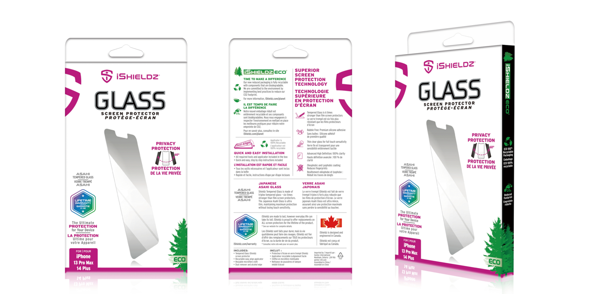 Tempered Asahi Glass Screen Protector,Applicator Tray