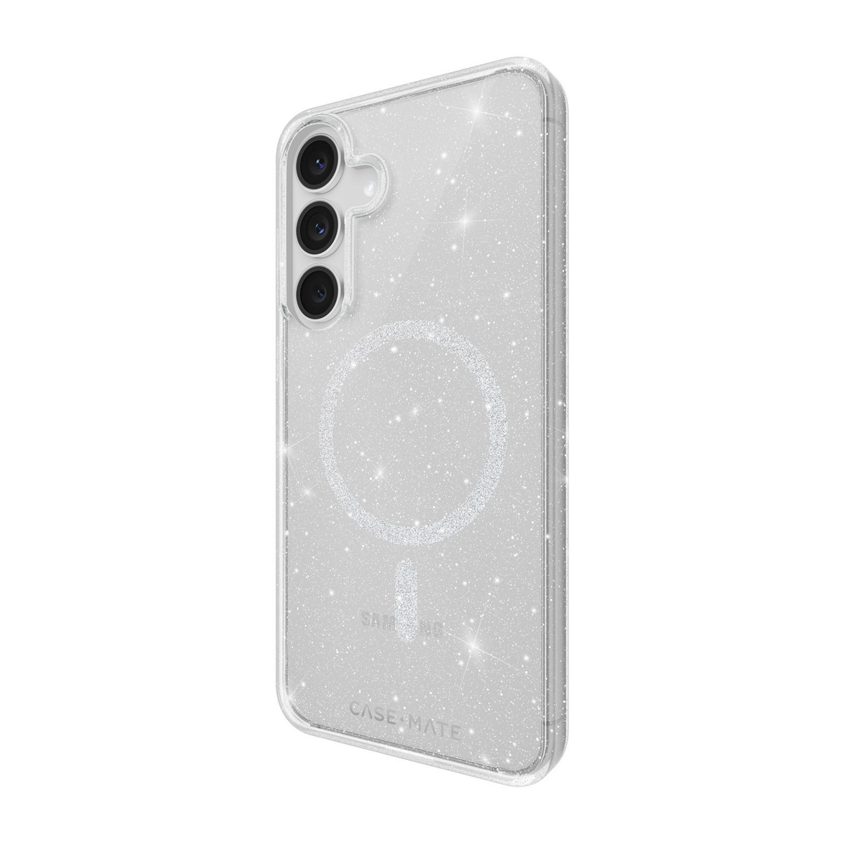 Add a little more glam with the Case-Mate Twinkle Silver MagSafe case, featuring shimmering silver sparkles, 12 foot drop protection, and MagSafe compatibility.