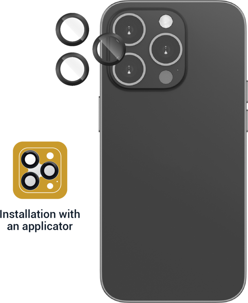 <ul><li>Premium scratch and shock-resistant glass
</li><li>HD Clarity with no camera interference
</li><li>Easy installation with built-in applicator
</li><li>Superior durability
</li><li>Lifetime warranty</li></ul>