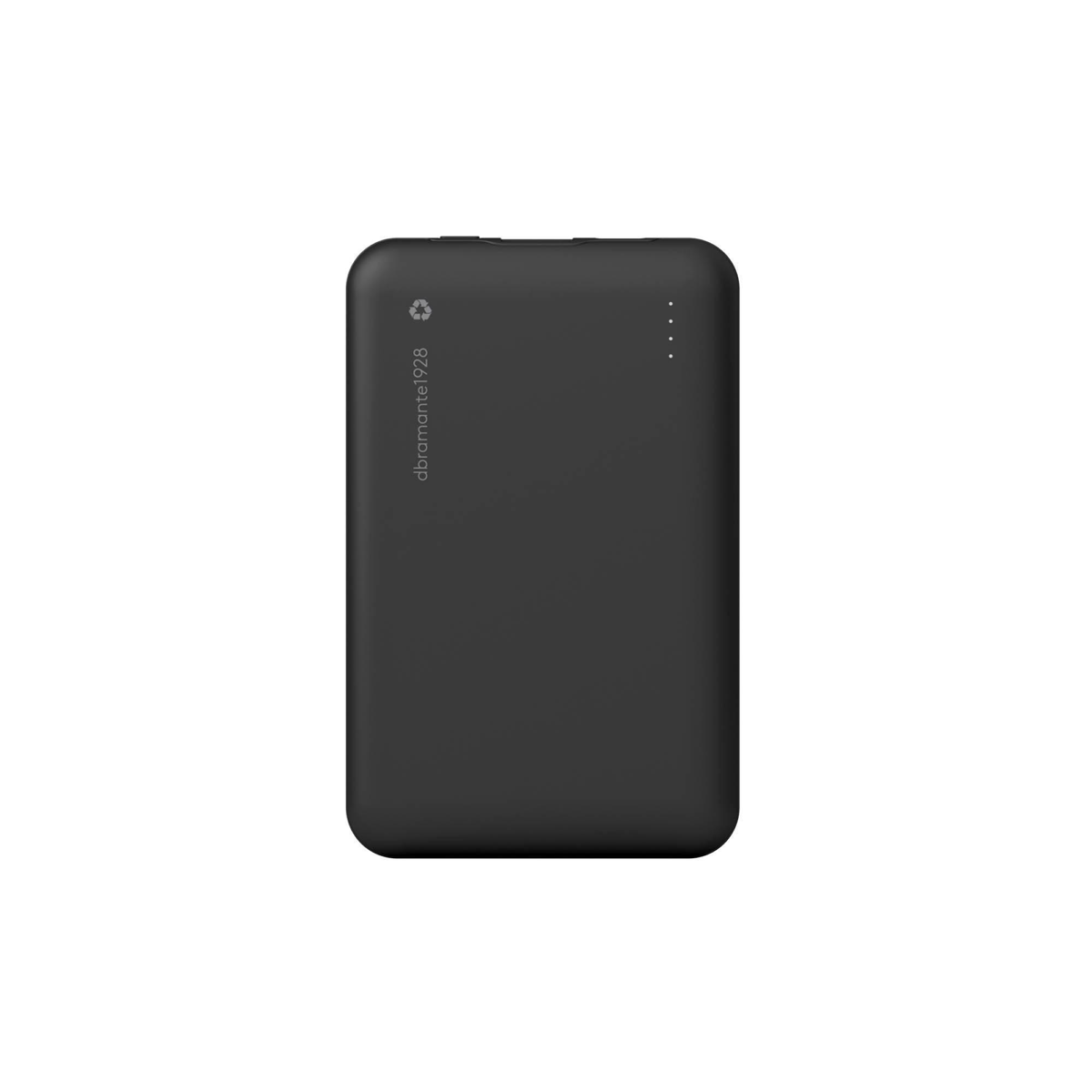 DBRAMANTE1928 RE-CHARGE POWER BANK- 10,000MAH- BLACK