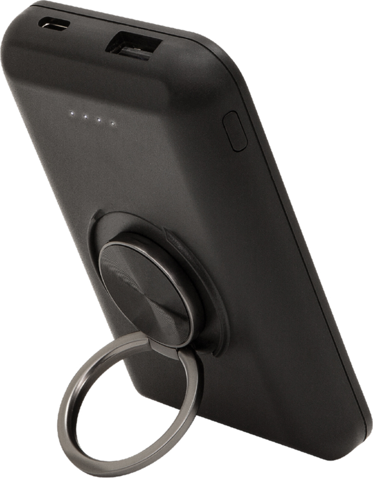 Helix/Retrak - 5000 mAh Wireless Charging Power Bank - Black