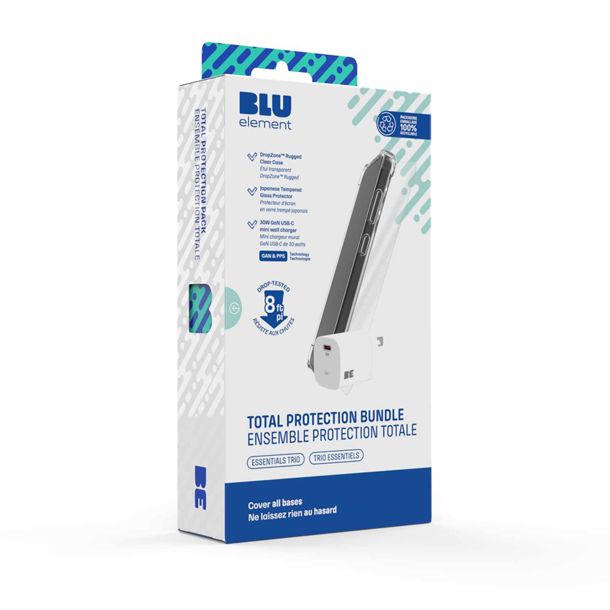 Blu Element - Total Protection Bundle for Samsung Galaxy A17 5G clear