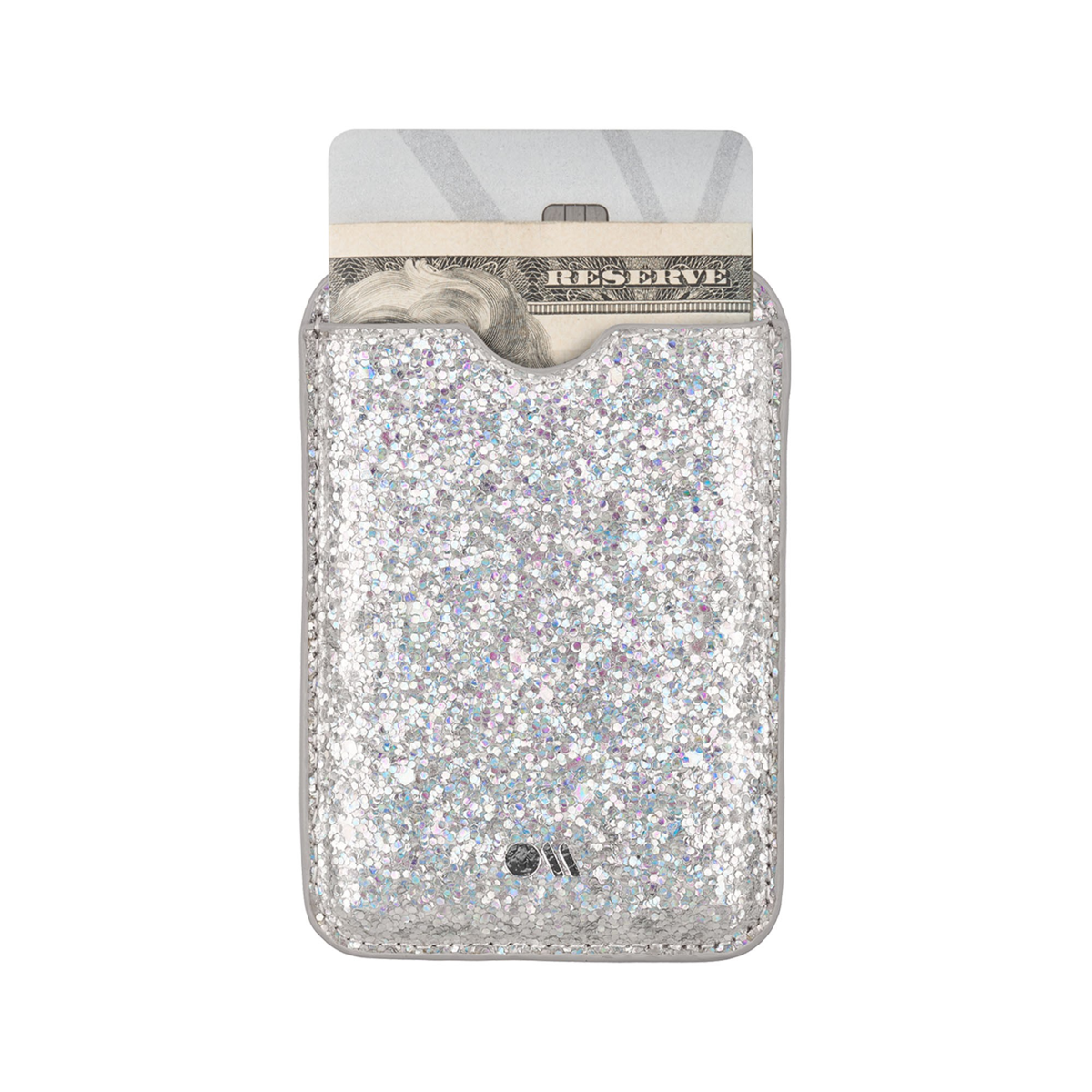 The Case-Mate Magnetic Wallet uses strong built-in magnets to securely attach the wallet to MagSafe compatible phones.