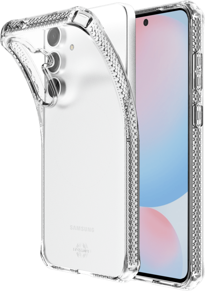 ITSKINS - Spectrum_R Clear Case for Samsung Galaxy S25 FE - Transparent