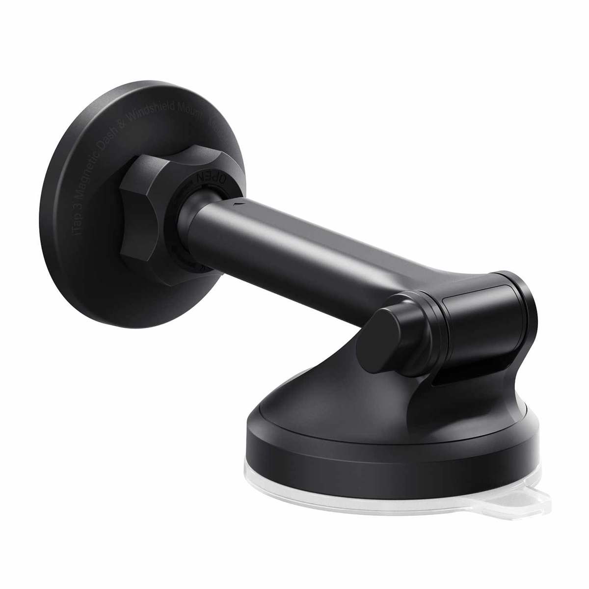 iOttie ITMNCG107 Support iTap 3 pour Tableau de Bord et Pare-Brise Compatible MagSafe avec Anneau Adaptateur Noir