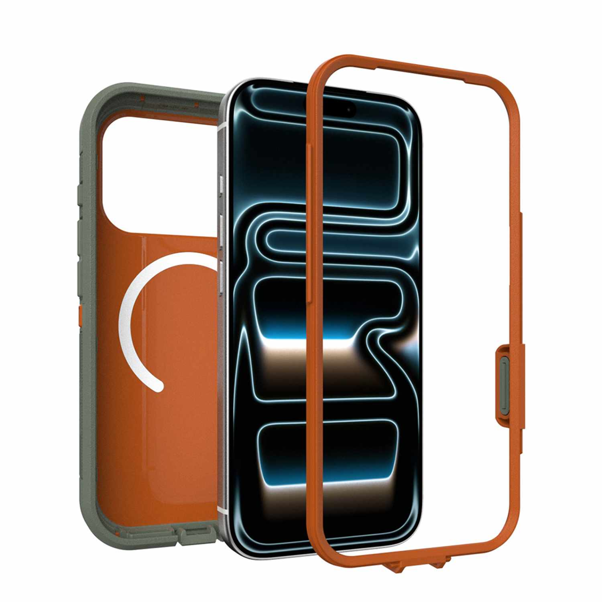 OtterBox - Étui Defender Pro XT Clear MagSafe Realtree pour iPhone 18 Pro/17 Pro