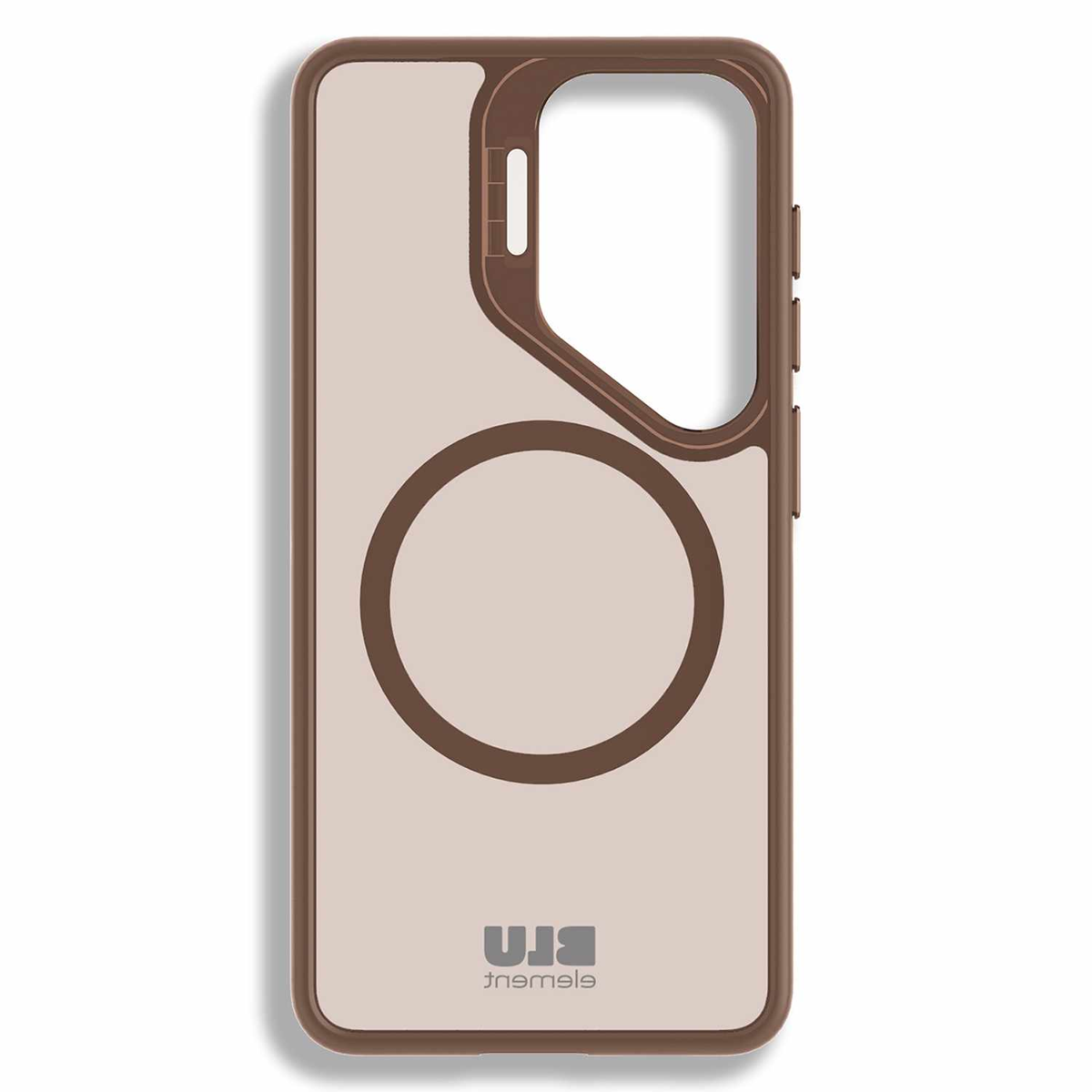 Blu Element BECKS2615 Étui Chromatic Kick avec Magnets Brun pour Samsung Galaxy S26 Ultra