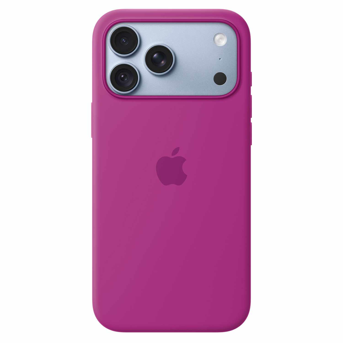 Apple - Silicone Case with MagSafe Magenta for iPhone 18 Pro Max