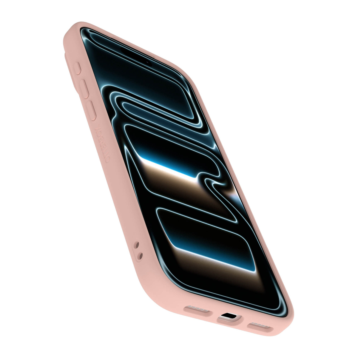 The OtterBox Figura Series blends a velvety-soft feel with ultra-slim protection, military-grade drop defense, MagSafe compatibility, and raised edges to guard the screen and camera.