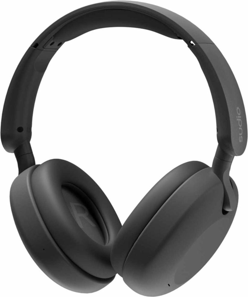 K2 Wireless Over-Ear Hybrid ANC Headphones - Black