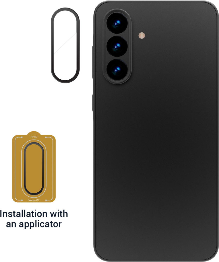 <ul><li>Premium scratch and shock-resistant glass
</li><li>HD Clarity with no camera interference
</li><li>Easy installation with built-in applicator
</li><li>Superior durability
</li><li>Lifetime warranty</li></ul>