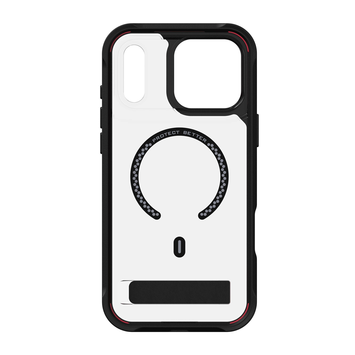 Protecting devices from drops up to 22 feet, the ZAGG Rainier case offers extreme protection with a kickstand and magnetic ring compatible with MagSafe and magnetic accessories.
