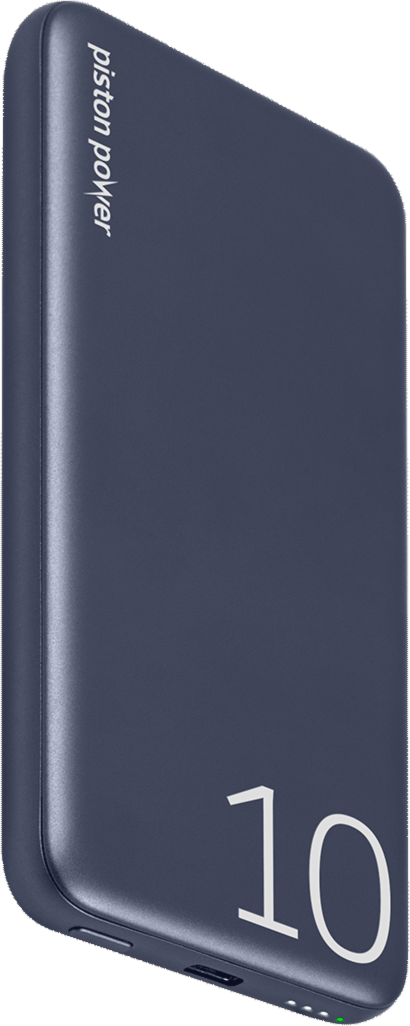 LOGiiX Piston Power 10000 mAh Aluminum Power Bank - Midnight Blue