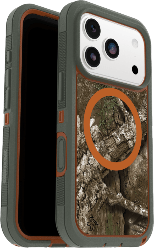 The OtterBox Defender Series Pro with MagSafe is the toughest case providing rugged protection against harsh drops. Equipped with MagSafe magnets and non-slip texturing.