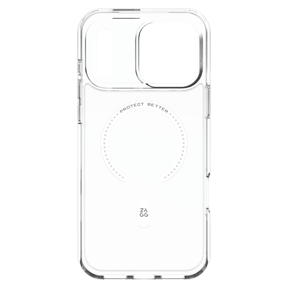 ZAGG - Crystal Palace Snap MagSafe Lite Case for Apple iPhone 18 Pro Max/17 Pro Max - Clear