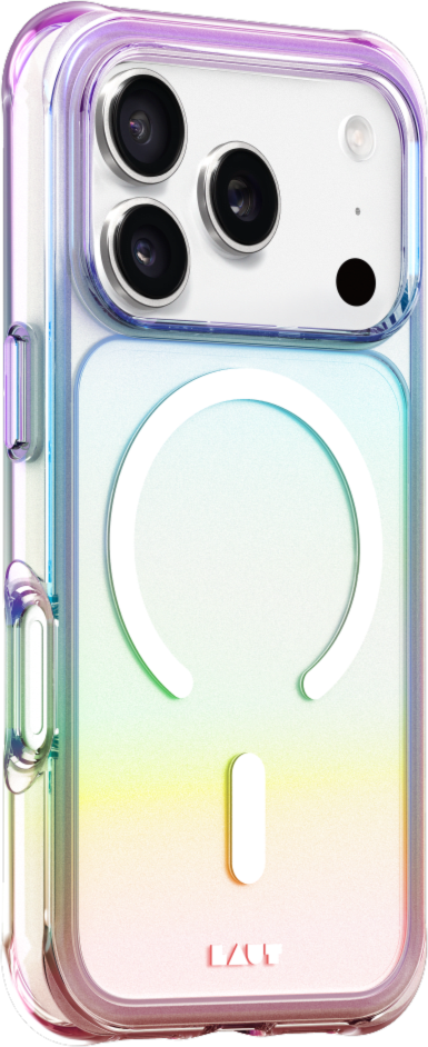 LAUT Aero Holo pour iPhone 17 Pro Max - Hole Perle