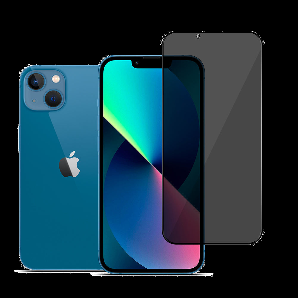 22 Cases - Privacy Tempered Glass - iPhone 14 - Clear