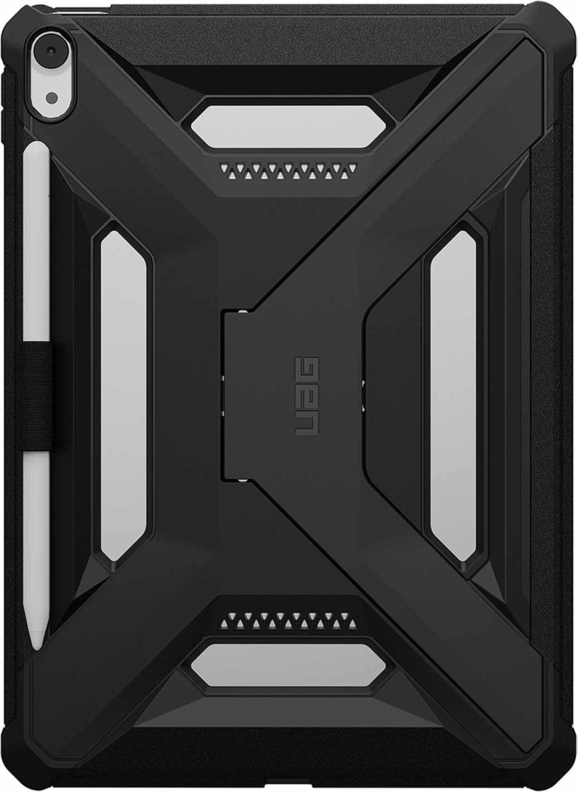 UAG 124493114040 Étui Scout+ avec Béquille Noir pour iPad Air 11 2025 (7e Gén)/2024 (6e Gén)