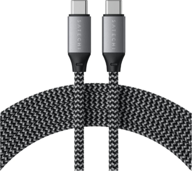 Satechi - Usb C To Usb C 100w Cable 6.5ft - Space Gray