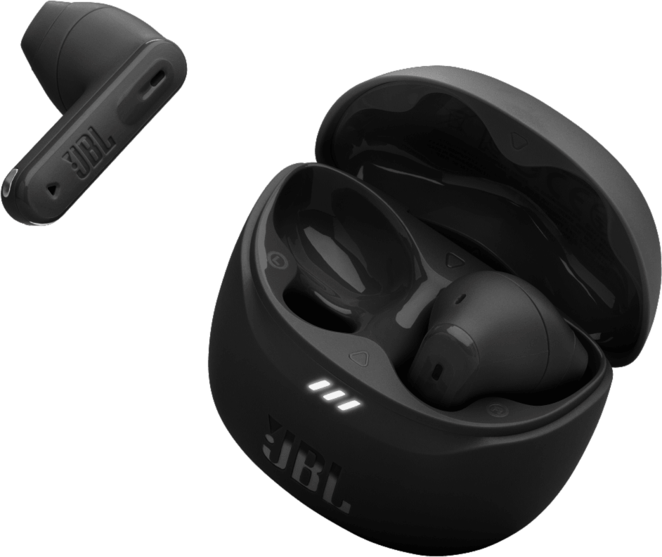 JBL - Tune Flex 2 True Wireless In Ear Noise Cancelling Bluetooth Headphones - Black