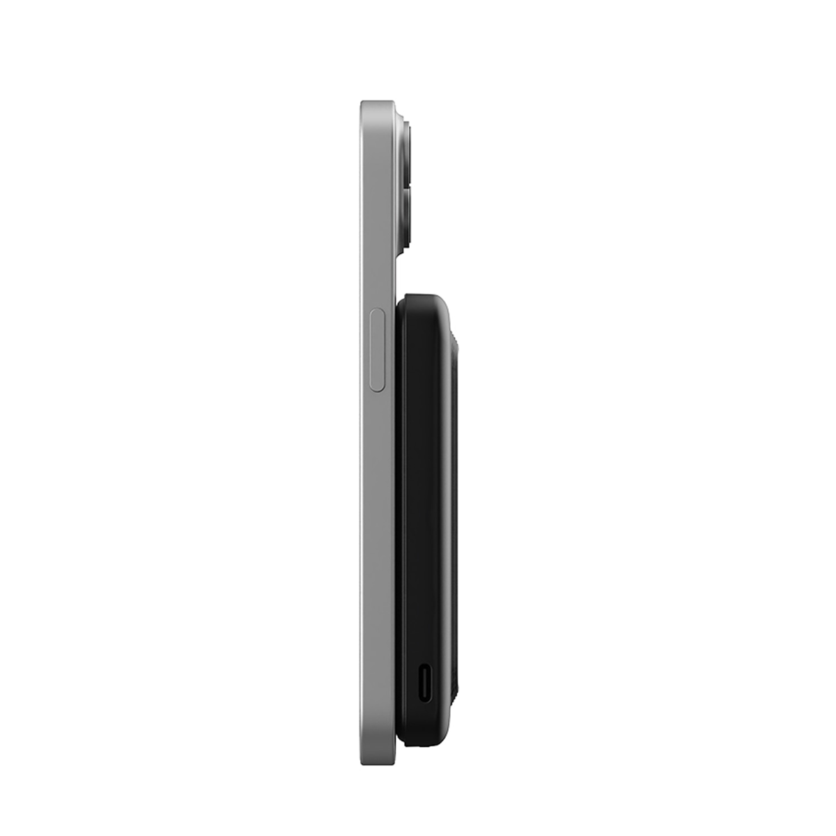 Blu Element BEPBQi25KBK Batterie Externe sans Fil Qi2 avec Support 5K Noir