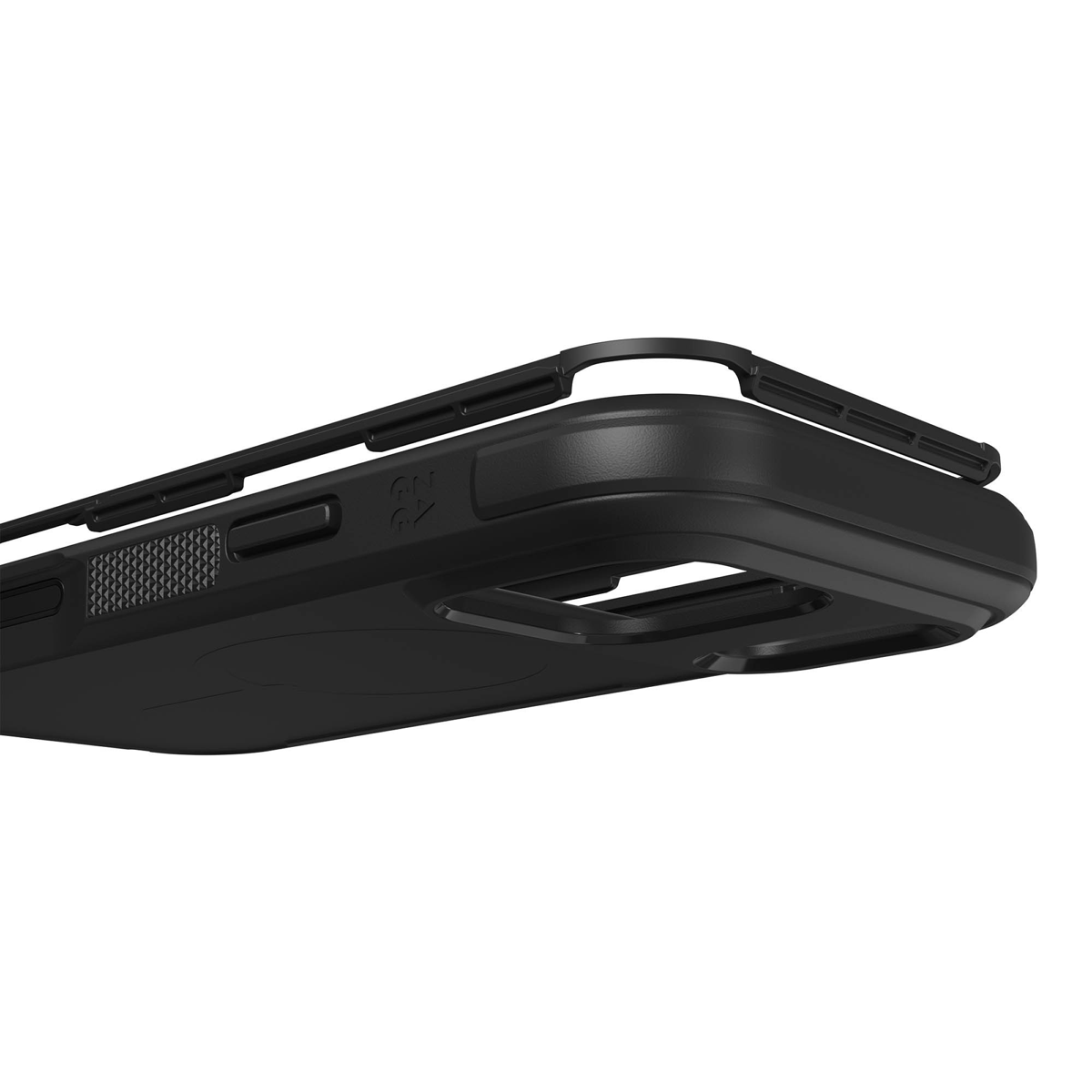 The ZAGG Teton Case delivers rugged 22-foot drop protection with graphene-enhanced construction, a rotating holster kickstand, and compatibility with magnetic accessories.