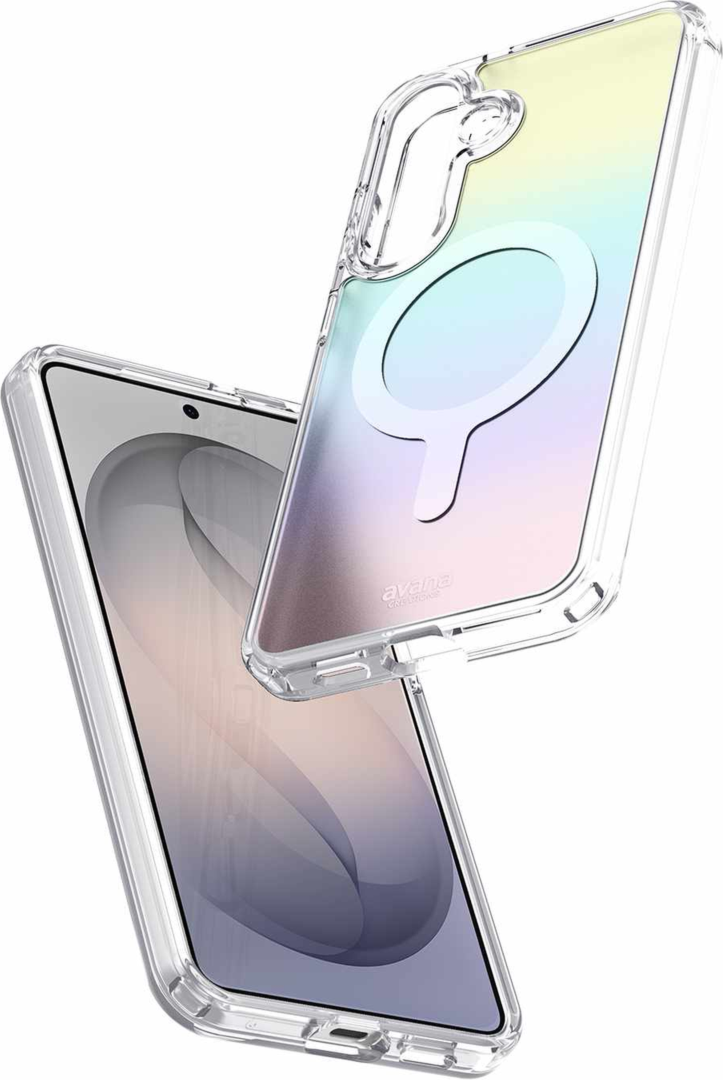 Avana - Étui MagSafe Cosmic Frost pour Samsung Galaxy S26 FE - Violet