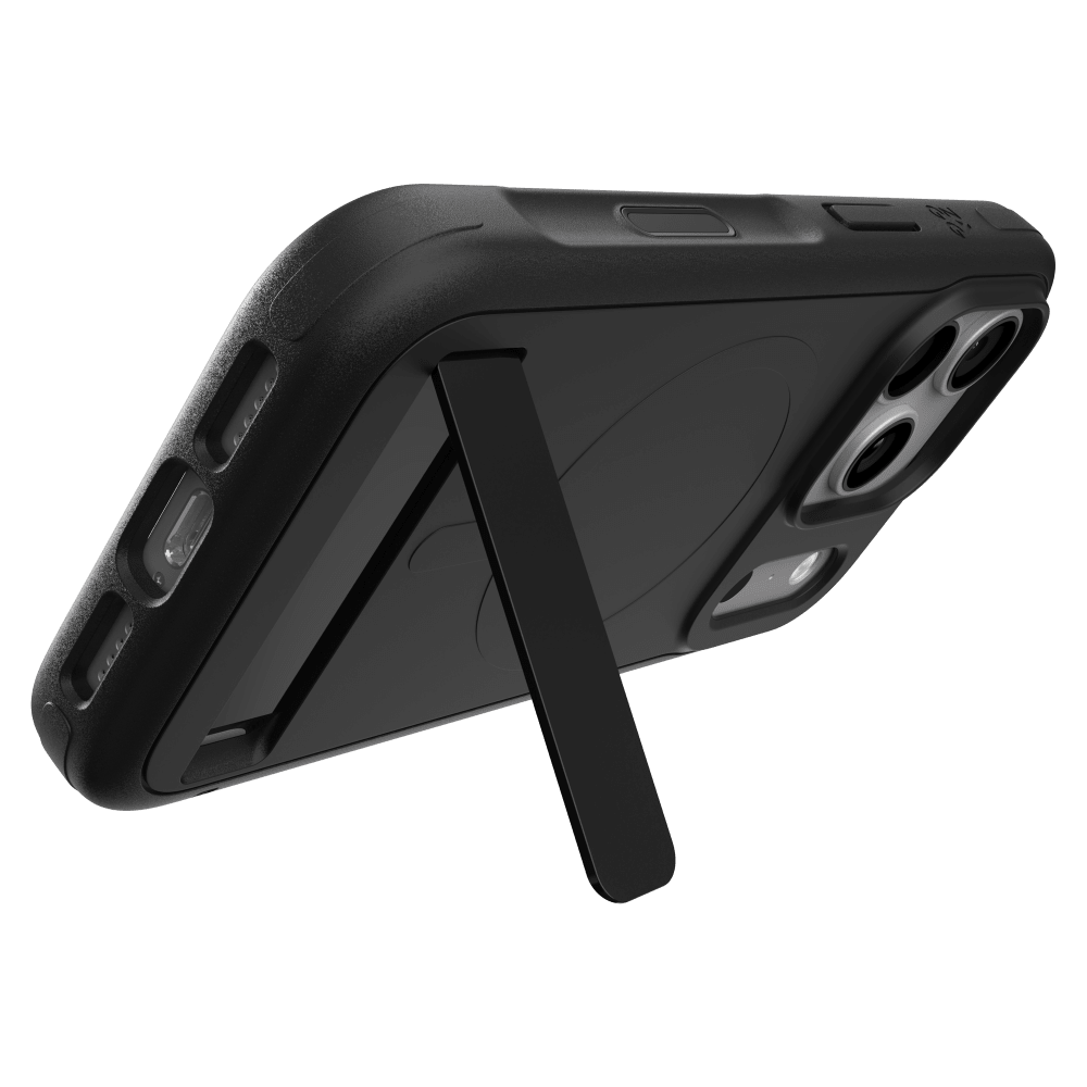 ZAGG - Sedona Snap MagSafe Case with Kickstand for Apple iPhone 18 Pro/17 Pro - Black