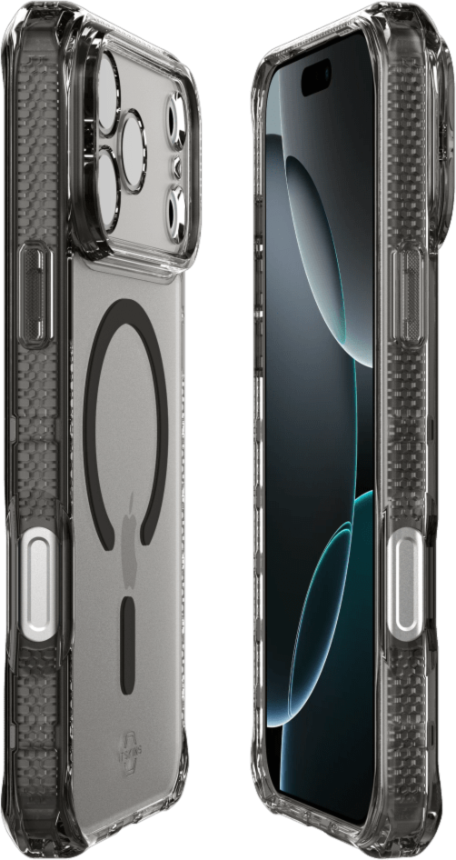 ITSKINS - Hybrid_R Vapor MagSafe Case Smoke for iPhone 17 Pro