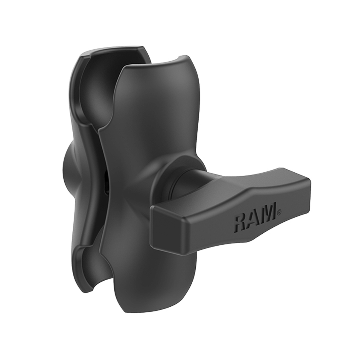 RAM Double Socket Arm - Short Arm - C Size clear