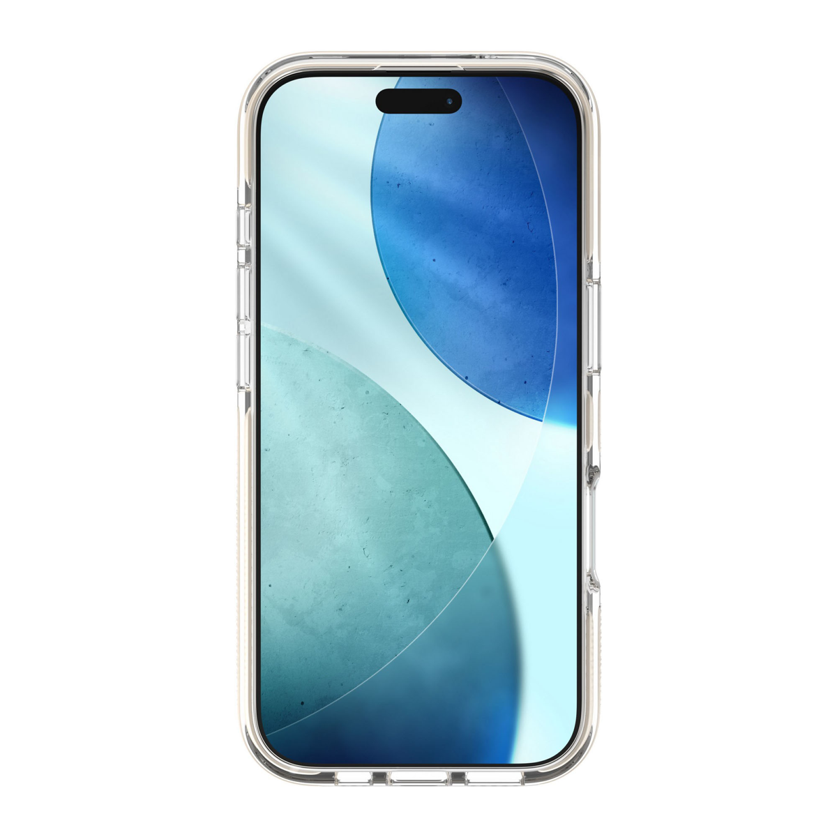 The ZAGG Santa Cruz Snap is a transparent case with pops of color that accent its design. It offers 13-foot drop protection, a sturdy kickstand that folds flush with the case, and is MagSafe compatible.