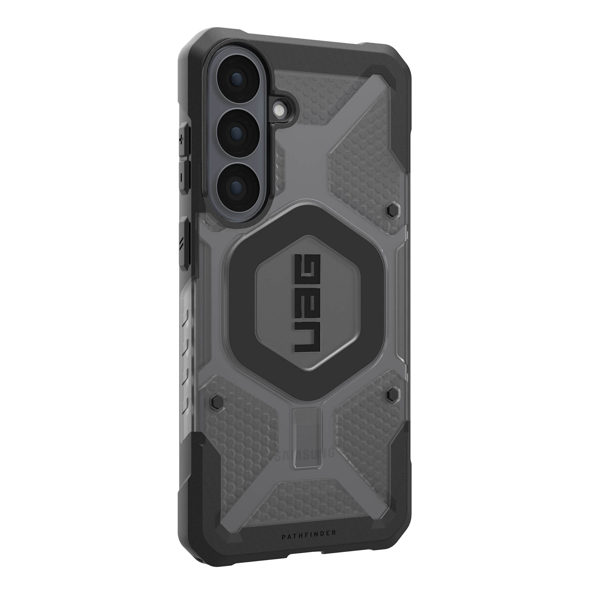 Designed with action and adventure in mind, the UAG Pathfinder case provides serious protection with a modern classic look and a built-in magnetic module.