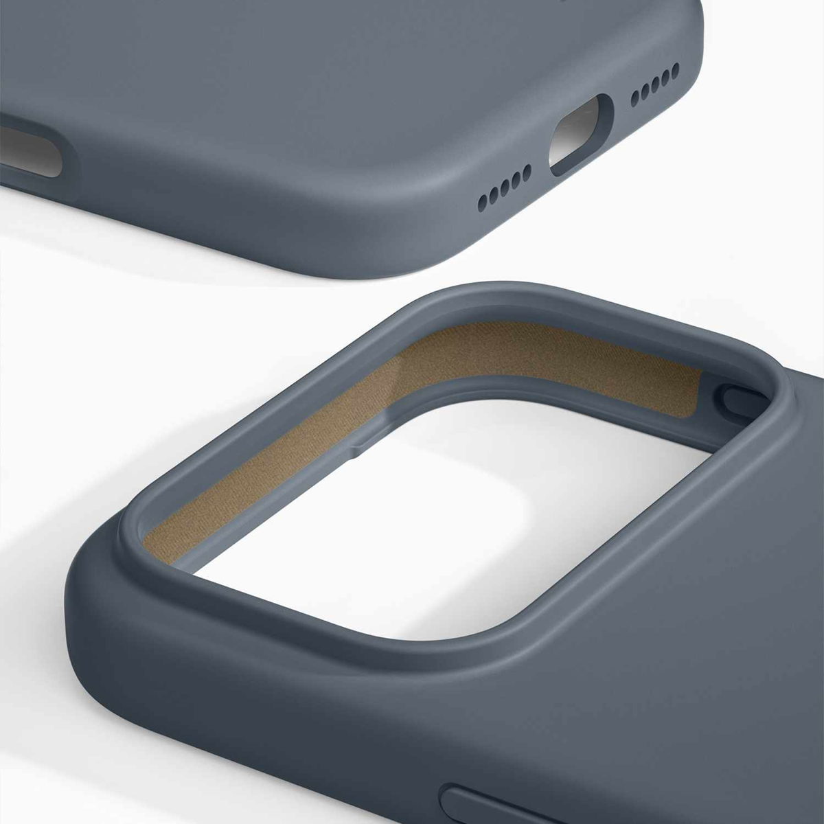 Ideal of Sweden - Étui Silicone MagSafe Midnight Blue pour iPhone 18 Pro Max/17 Pro Max