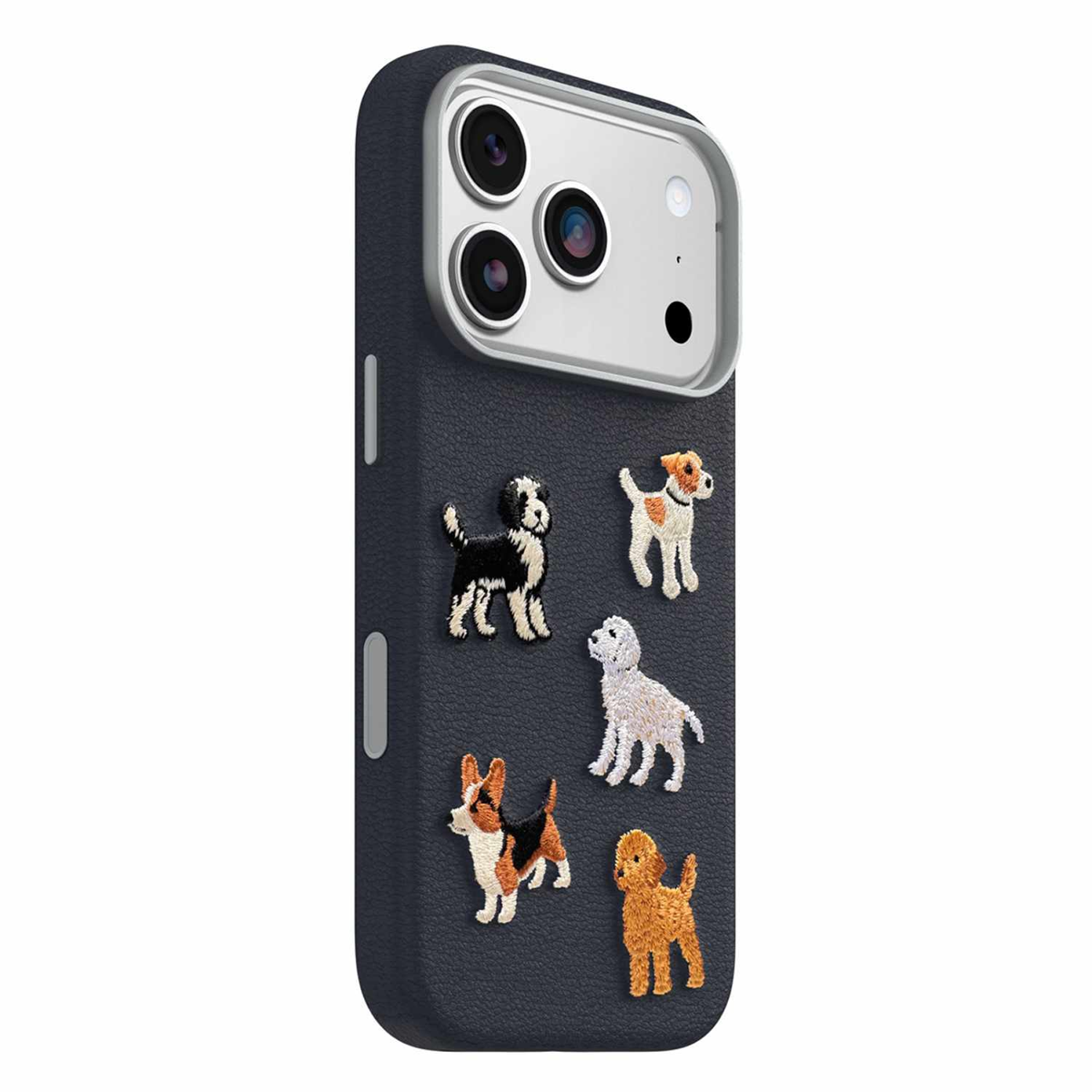 OtterBox - Symmetry Cactus Leather Embroidery MagSafe Case Barskerville for iPhone 18 Pro/17 Pro