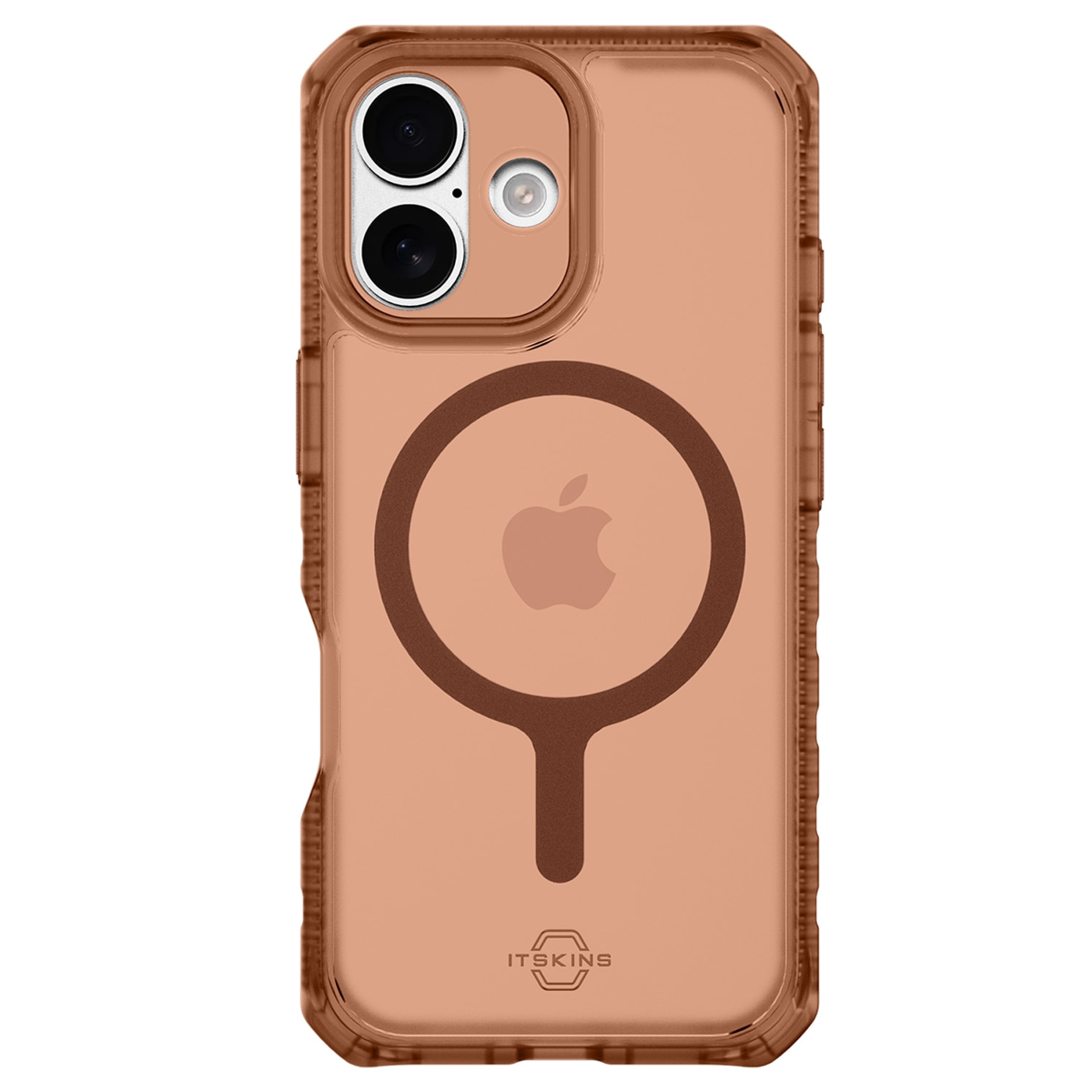 ITSKINS AP7NHMFRTMOCC Étui Hybrid_R Vapor MagSafe Mocha pour iPhone 17