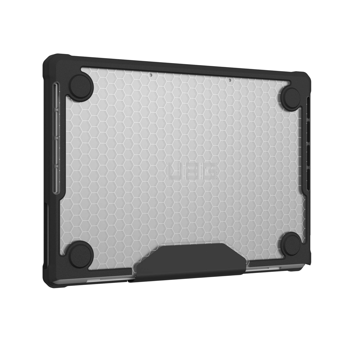 <p>The UAG Plyo series provides stylish, military-grade drop protection for MacBooks with a hinged, rugged design and tactile grip.</p>