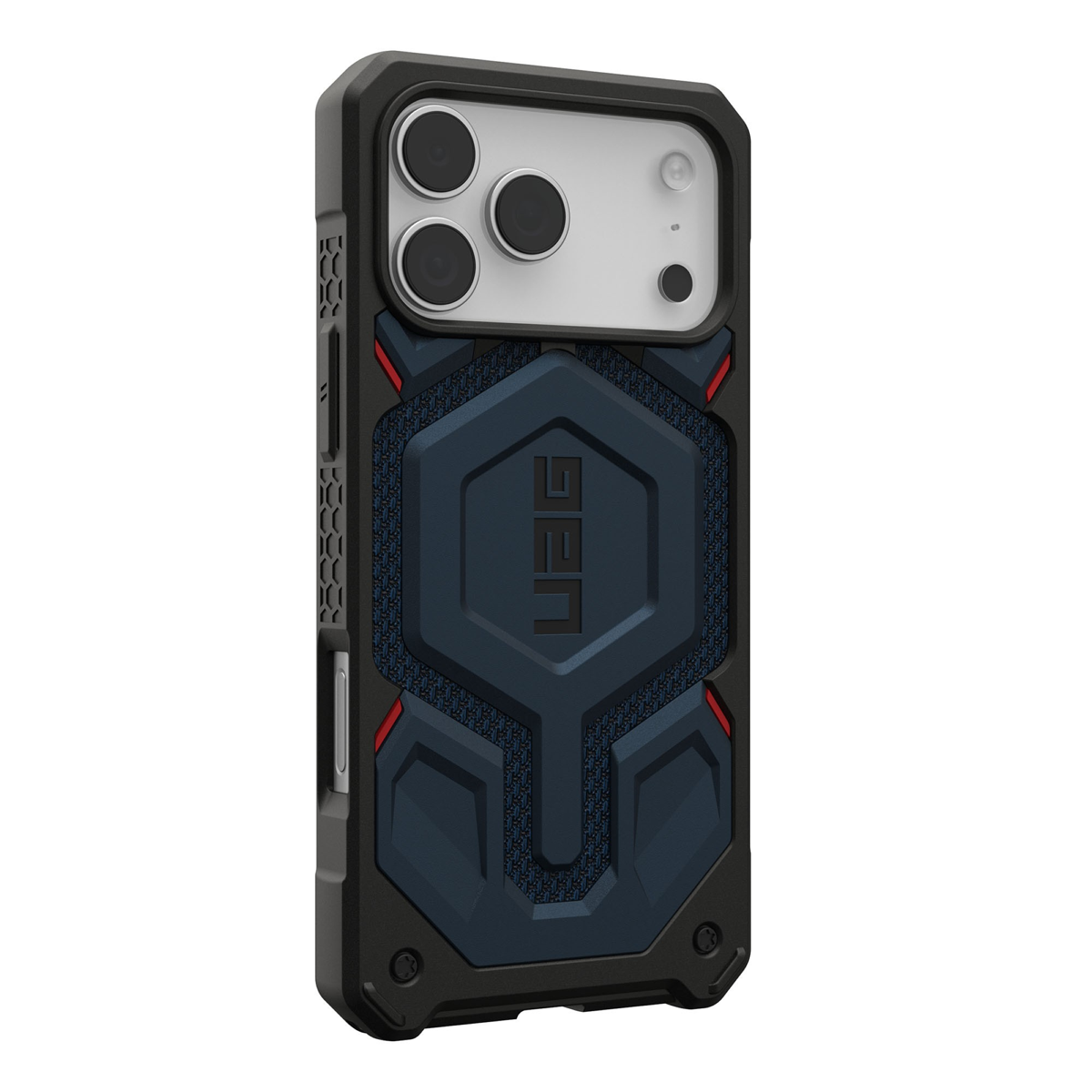 The quintessential, all-terrain, rugged protective case now available with seamless MagSafe functionality. The UAG Monarch Pro is equipped with premium materials for premium protection.