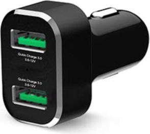 The RAM GDS® Dual USB CLA Car Charger is a powerful mini car charger, with Qualcomm® Quick Charge™ this device can quickly charge two devices at once.