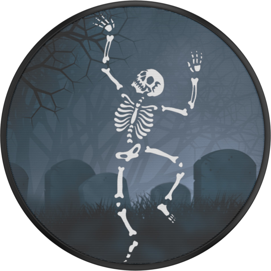 PopSockets 806214 PopGrip Lenticular Dancing Macabre
