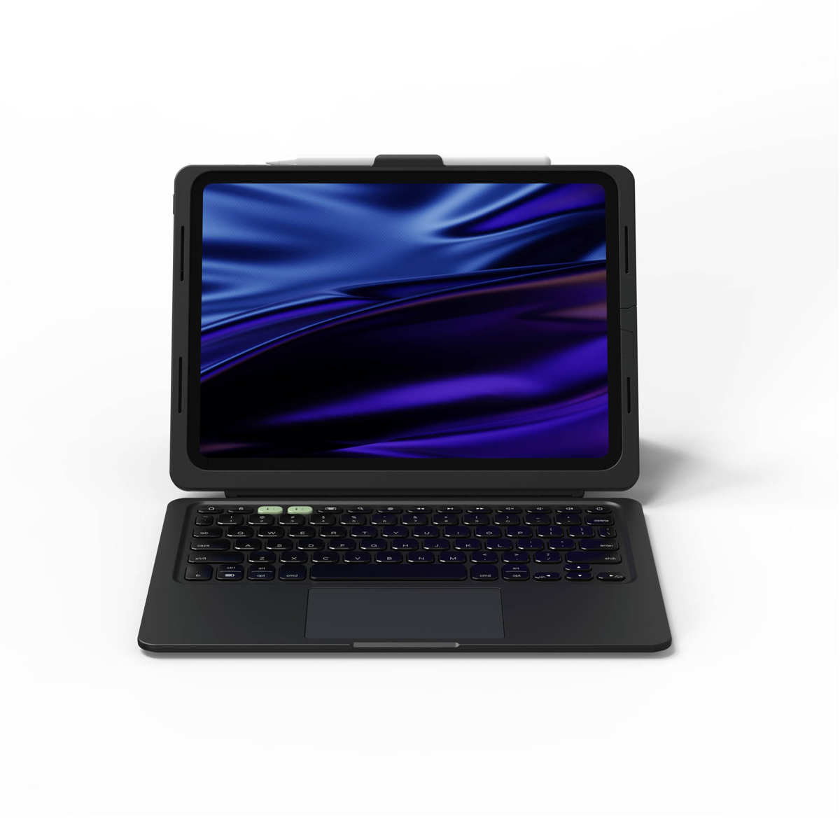 Drop-tested to protect up to 6.6 feet, the ZAGG Pro Keys 2 Keyboard features backlit, laptop-style keys, multi-device pairing, a detachable keyboard, adjustable stand, stylus holder, and more.