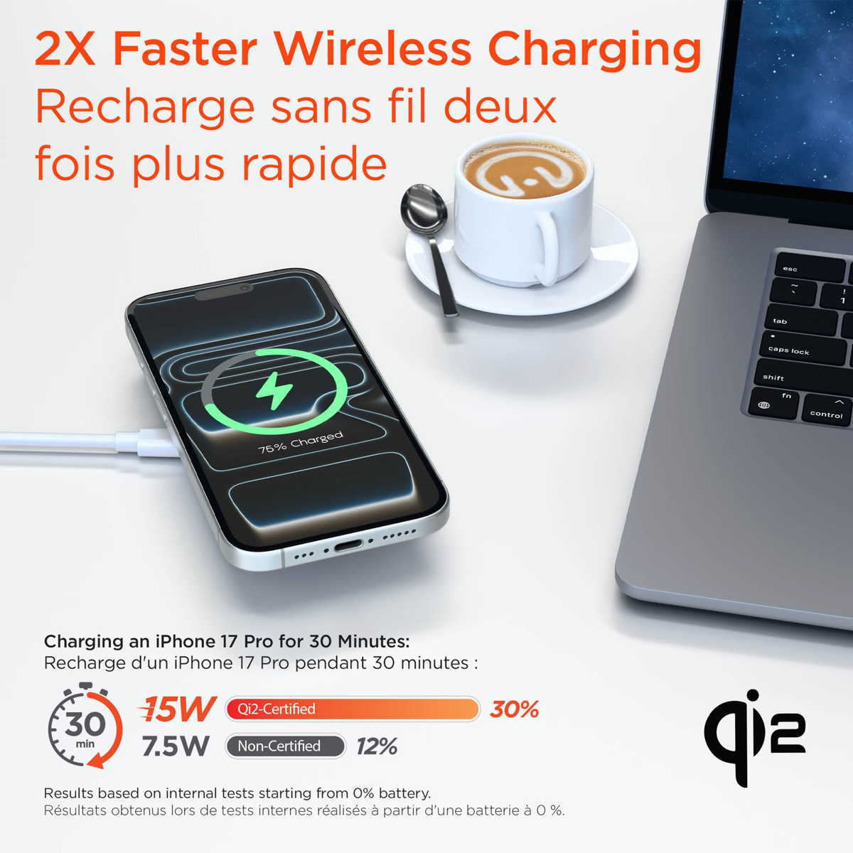 <p>HyperGear MaxCharge 15W Qi2 Magnetic Wireless Charger delivers fast, magnetically aligned wireless charging in a slim, portable design compatible with MagSafe and Qi2 devices.</p>