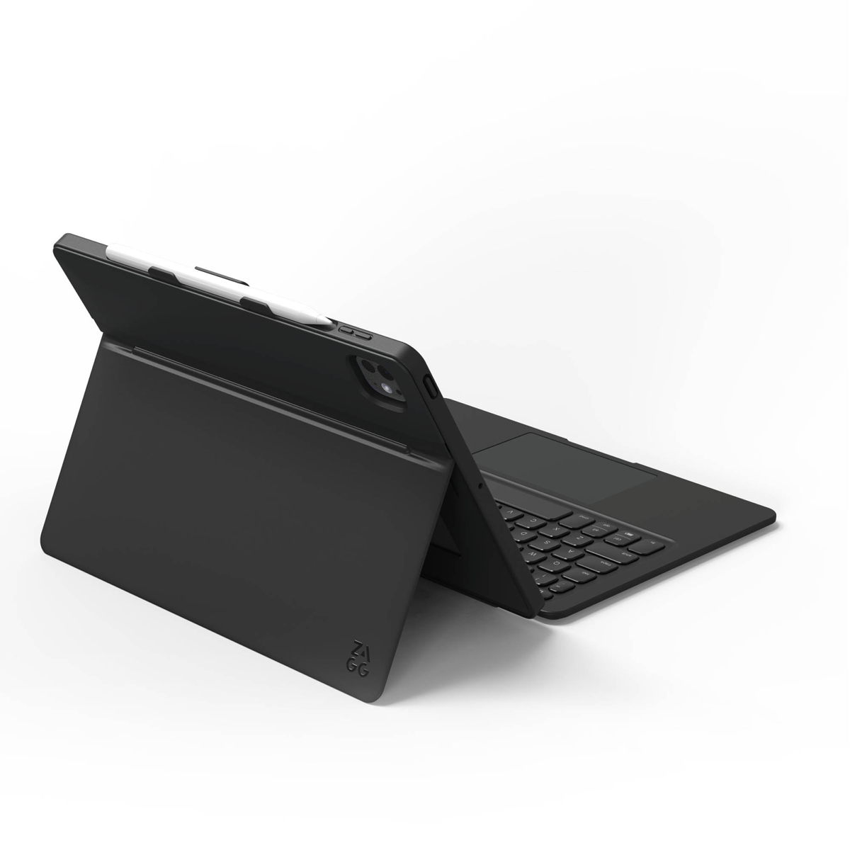 Drop-tested to protect up to 6.6 feet, the ZAGG Pro Keys 2 Keyboard features backlit, laptop-style keys, multi-device pairing, a detachable keyboard, adjustable stand, stylus holder, and more.