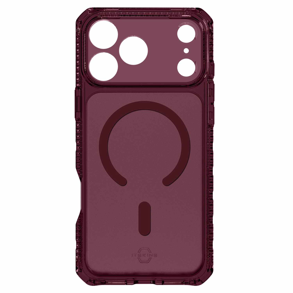 ITSKINS - Hybrid_R Vapor MagSafe Case Plum for iPhone 18 Pro/17 Pro
