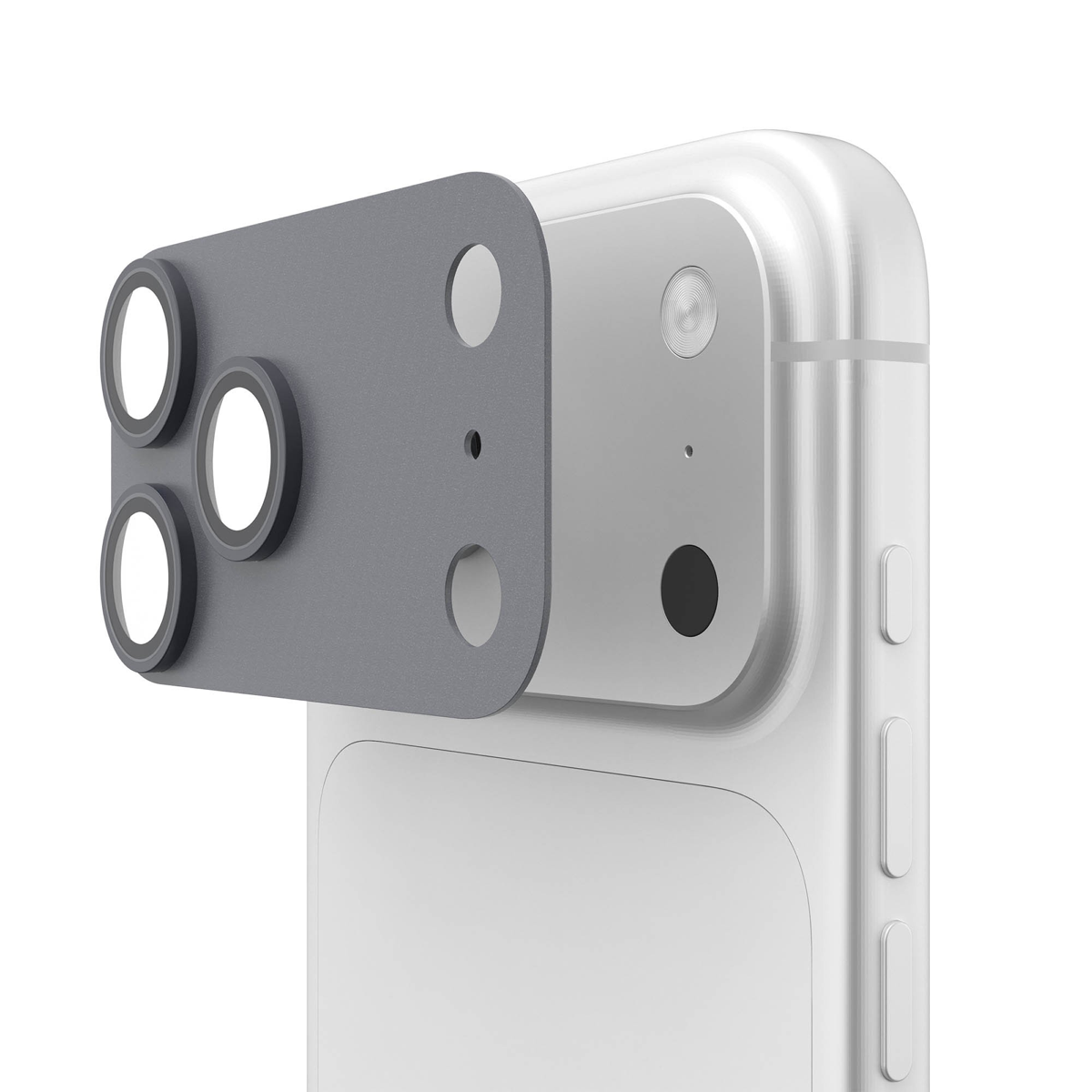 UAG Aluminum Camera Shield provides premium camera lens protection with durable aluminum and aluminosilicate glass while preserving crystal-clear image quality.
