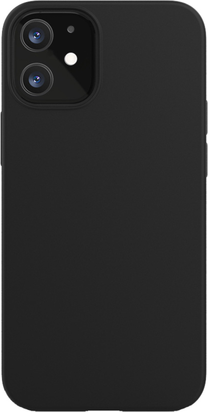 Blu Element Étui Gel Skin Noir pour iPhone 12 mini