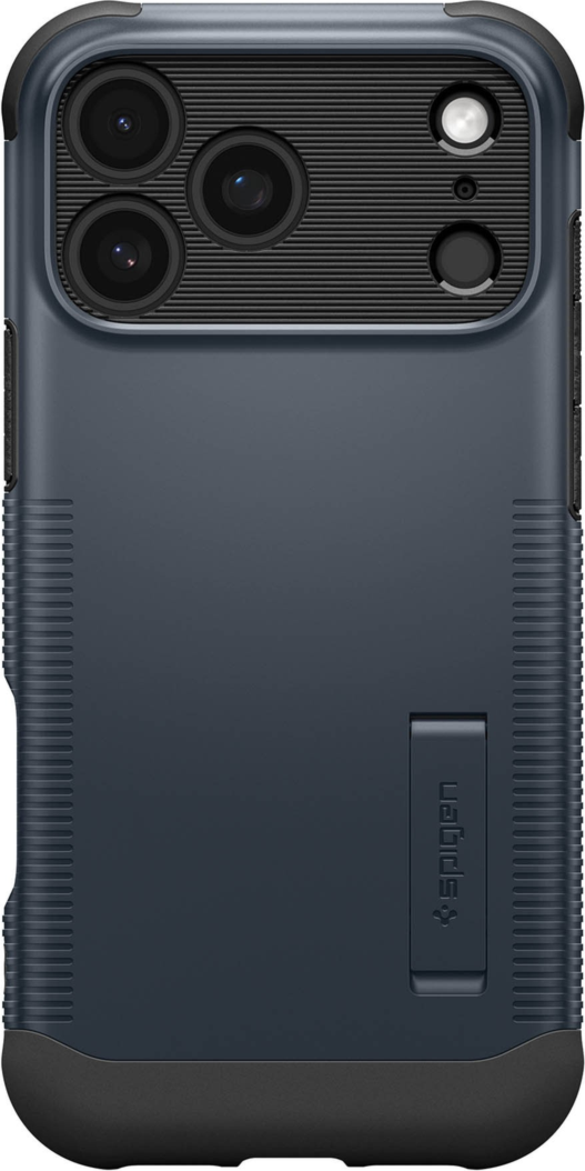 Spigen - Étui Slim Armor MagFit Metal Slate pour iPhone 17 Pro