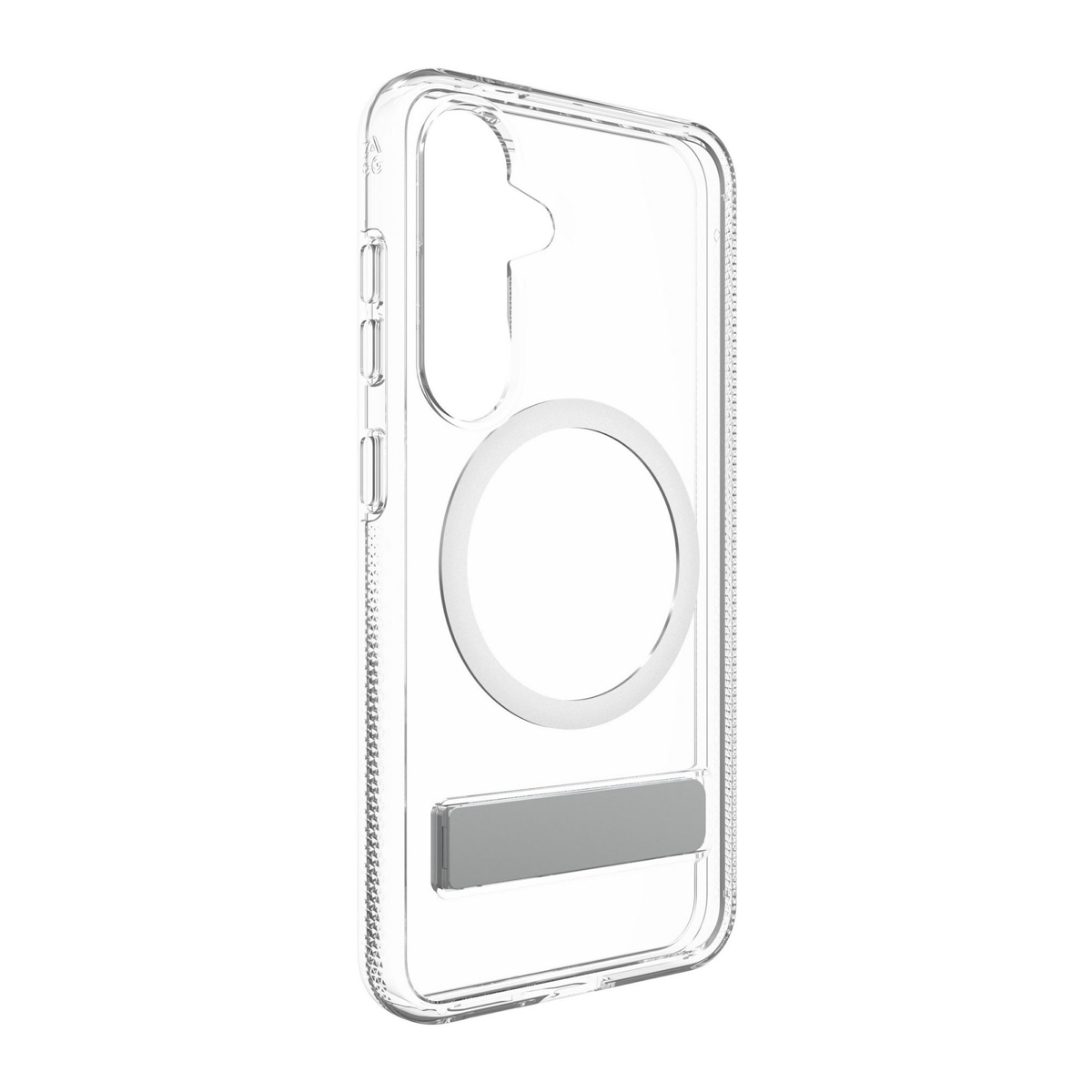 Strengthened with Graphene, ZAGG's Crystal Palace Snap series case with kickstand combines an ultra-slim, crystal-clear profile with up to 13 ft of drop protection.